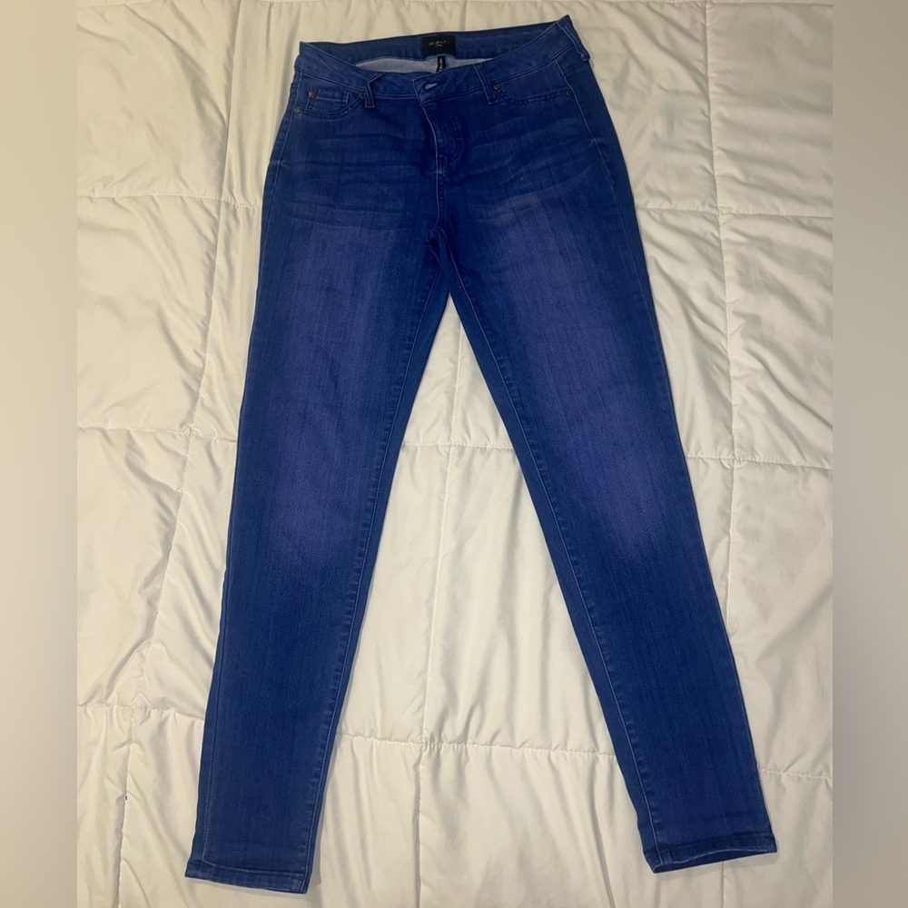 Celebrity Pink Blue Skinny Jeans